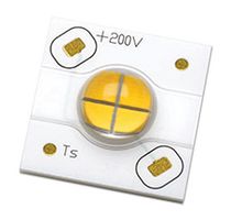 LUMILEDS LXV8-PW27-0014 LED, Warm White, 80 CRI Rating, 320 lm, 40 mA, 120 °, 2700 K, SMD-2, Dome