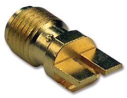 JOHNSON - CINCH CONNECTIVITY 142-0761-841 RF / Coaxial Connector, SMA Coaxial, Straight Jack, Edge, 50 ohm, Beryllium Copper