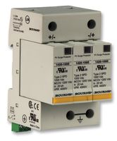 BOURNS 1420-PV-1000 Surge Protector, DIN Rail, Mains Surge Protector, 3 Pole, Type 2 & 4, 20 kA, 1.2 kVAC, DIN Rail