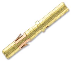 SOURIAU-SUNBANK / EATON RC24M9GE7K Circular Connector Contact, Machined, Short, Souriau Trim Trio, Socket, Crimp, 24 AWG, 26 AWG