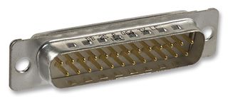 AMPHENOL COMMUNICATIONS SOLUTIONS DB25P064TXLF D Sub Connector, DB25, Standard, Plug, FCI D, 25 Contacts, DB, Solder Cup