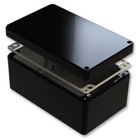 DELTRON ENCLOSURES 487-261612E-68 Metal Enclosure, Heavy Duty, Diecast, IP68, Small, Diecast Aluminium, 120 mm, 160 mm, 260 mm, IP68