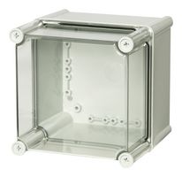 FIBOX PC 1919 18 T ENCLOSURE Plastic Enclosure, IK08 / IK09, DIN Rail, Polycarbonate, 180 mm, 188 mm, 188 mm, IP66, IP67