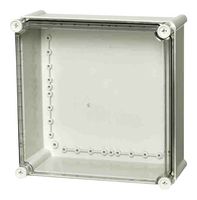 FIBOX PC 2828 13 T ENCLOSURE Plastic Enclosure, IK08 (Side) / IK09 (Front), DIN Rail, Polycarbonate, 130 mm, 278 mm, 278 mm