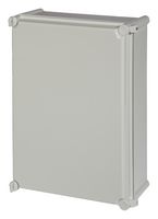 FIBOX PC 3828 13 G-2FSH ENCL. Plastic Enclosure, IK08 (Side) / IK09 (Front), DIN Rail, Polycarbonate, 130 mm, 278 mm, 378 mm