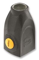 HARTING 11 20 003 1401 Heavy Duty Connector, M25 Top Entry, Hood, Top Entry, Zinc Body, Pushbutton, 10