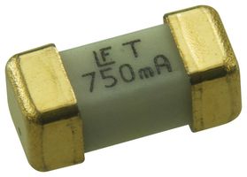 LITTELFUSE 0452.750MRL Fuse, Surface Mount, 750 mA, Slow Blow, 125 VAC, 125 VDC, 2410 [6125 Metric], NANO2 Slo-Blo 452