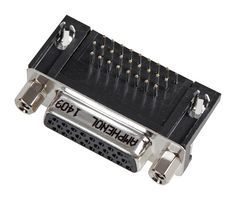 AMPHENOL COMMUNICATIONS SOLUTIONS L77HDA26SD1CH4F D Sub Connector, High Density, Receptacle, HD, 26 Contacts, DA, Solder