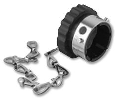 SOURIAU-SUNBANK / EATON UTG612DCG Dust Cap / Cover, Size 12, Dust Cap, UTG, UTO Series Plug Connectors, Metal Body