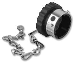 SOURIAU-SUNBANK / EATON UTG616DCG Dust Cap / Cover, Size 16, Dust Cap, UTG, UTO Series Plug Connectors, Metal Body