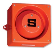 CLIFFORD AND SNELL YA80/D/RF/SU/WR Audio Signal Indicator, Industrial, Multiple Tones, 120dB, 24VDC, 450mA, IP65, 153mm Ext. Depth