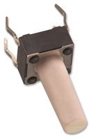 WURTH ELEKTRONIK 430156095726 Tactile Switch, WS-TATV Series, Top Actuated, Through Hole, Round Button, 260 gf, 50mA at 12VDC