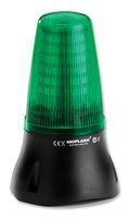 MOFLASH SIGNALLING LEDA125-02-04 Beacon / Sounder, Industrial, Green, Flashing, Steady, Continuous, 90dB, 24VDC, IP65