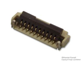 HIROSE / HRS FH33-26S-0.5SH(10) FFC / FPC Board Connector, 0.5 mm, 26 Contacts, Receptacle, FH33, Surface Mount, Bottom