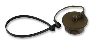 AMPHENOL SOCAPEX RJFTVC6N Dust Cap / Cover, Protective Cap, RJ Field TV Ethernet Harsh Environment Plugs, Aluminium Body