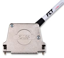 MOLEX / FCT 172704-0101. D Sub Backshell, 172704, DC, 45°, Zinc Body