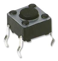 C&K COMPONENTS PTS645SL50-2 LFS Tactile Switch, PTS645 Series, Top Actuated, Through Hole, Round Button, 130 gf, 50mA at 12VDC