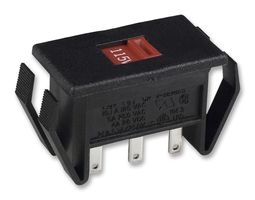 C&K COMPONENTS V80212S205Q Slide Switch, DPDT, On-On, Panel Mount, V Series, 10.1 A, 250 V