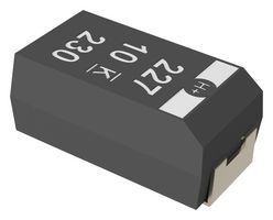 KEMET T499B106K006ATE3K5 Surface Mount Tantalum Capacitor, 10 µF, 6.3 V, 1411 [3528 Metric], ± 10%, 3.5 ohm, B