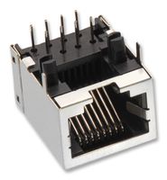 WURTH ELEKTRONIK 615008140121 Modular Connector, Modular Jack, 1 x 1 (Port), 8P8C, Cat5, Through Hole Mount