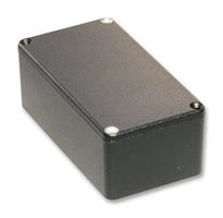 HAMMOND 1590WBSBK. Metal Enclosure, Diecast, Light Duty, Watertight, Wall Mount, Diecast Aluminium, 42 mm, 60.5 mm