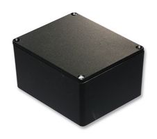 HAMMOND 1590WCEBK Metal Enclosure, Diecast, Light Duty, Watertight, Small, Diecast Aluminium, 64.6 mm, 100.4 mm