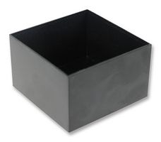 CAMDENBOSS RTM108-BLK Plastic Enclosure, Open Top, Potting Box, ABS, 30 mm, 50 mm, 50 mm
