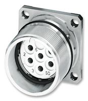 PHOENIX CONTACT 1619993 Sensor Connector, SPEEDCON Series, M23, Female, 6 Positions, Solder Socket, Straight Cable Mount
