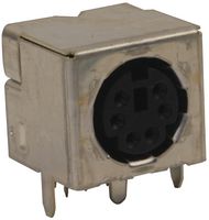 TE CONNECTIVITY - AMP 5749265-1 DIN Audio / Video Connector, 6 Contacts, Jack, PCB Mount, Through Hole Right Angle