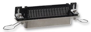TE CONNECTIVITY - AMP 5555149-1 I/O Connector, 50 Contacts, Receptacle, I/O, Through Hole, CHAMP, PCB Mount