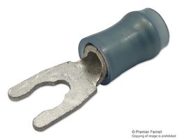 TE CONNECTIVITY - AMP 52935 Fork / Spade Tongue Terminal, PIDG, 16AWG to 14AWG, 2.62 mm², M3.5, #6, Nylon (Polyamide)