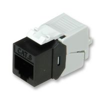 ROLINE 26.11.0375 Modular Connector, RJ45 Jack, 1 x 1 (Port), 8P8C, Cat6, Cable Mount