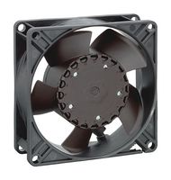 EBM-PAPST 3312NNR DC Axial Fan, 12 V, Square, 92 mm, 32 mm, Ball Bearing, 45.9 CFM