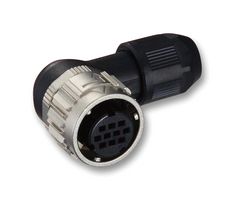 HIROSE / HRS HR08D-12WLPK-10S(31) Circular Connector, Sealed Circular Connector, HR08D Series, Right Angle Plug, 10 Contacts