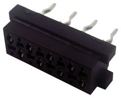 TE CONNECTIVITY - AMP 1-2178710-8 PCB Receptacle, Board-to-Board, 1.27 mm, 2 Rows, 18 Contacts, Through Hole Mount