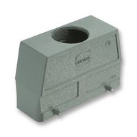 HARTING 19 30 024 0428 Heavy Duty Connector, M40 Top Entry, 4 Pegs, High Profile, Hood, Top Entry, Aluminium Body, 2 Lever