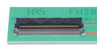 HIROSE / HRS FH28E-50S-0.5SH(98) FFC / FPC Board Connector, 0.5 mm, 50 Contacts, Receptacle, FH28, Surface Mount, Bottom