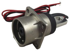 AMPHENOL INDUSTRIAL PL00Y-301-10D8 Rectangular Power Connector, Panel Mount, 1 Contacts, PowerLok 300, Panel Mount, Busbar Screw