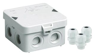 SPELSBERG 358-903 S1 Plastic Enclosure, Junction Box, Thermoplastic, 57 mm, 95 mm, 95 mm, IP65