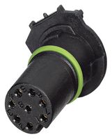 PHOENIX CONTACT 1557808 Sensor Connector, M12, Male, 8 Positions, PCB Pin, Straight PCB Mount