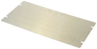 HAMMOND 1434-105 Bottom Plate, 10"x5", Aluminium, Natural, 1444-1053 Chassis Enclosures