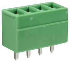 CAMDENBOSS CTB932VD/4 Terminal Block, Header, 3.5 mm, 4 Ways, 10 A, 200 V, Through Hole Vertical