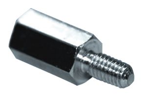 ETTINGER 005.12.055 Standoff, Brass, M2.5, Hex Male-Female, 5 mm, 11 mm