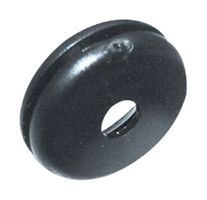 ETTINGER 014.67.490 Grommet, Round, Open, 6 mm, PVC (Polyvinylchloride), 18.5 mm, 2 mm