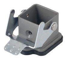 MOLEX / GWCONNECT 7803.6202.0 Heavy Duty Connector, Base, Bulkhead Mount, Aluminium Body, 1 Lever, 3A