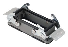 MOLEX / GWCONNECT 7810.6412.0 Heavy Duty Connector, Base, Bulkhead Mount, Aluminium Body, 2 Lever, 10B