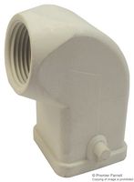 MOLEX / GWCONNECT 7803.6209.0 Heavy Duty Connector, PG11 Side Entry, 2 Pegs, Hood, Side Entry, Nylon (Polyamide) Body, 1 Lever