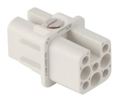 MOLEX / GWCONNECT 7107.4001.0 Heavy Duty Connector, 93601, Insert, 7 Contacts, 3A, Receptacle