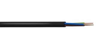 MULTICOMP PRO PP001150 Multicore Cable, 318-TRS / H05RR-F Tough Rubber, Unscreened, 2 Core, 1.5 mm², 164 ft, 50 m