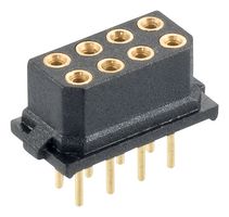 HARWIN M80-8502642 PCB Receptacle, Board-to-Board, Wire-to-Board, 2 mm, 2 Rows, 26 Contacts, Through Hole Mount